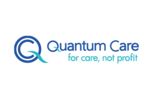 Blue Quantum Care- for care, not profit logo